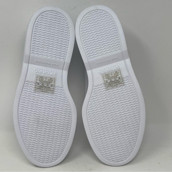 Sperry Authentic Original Float Boat Shoes Womens 8 Mens 6 White Slip On - Picture 12 of 14